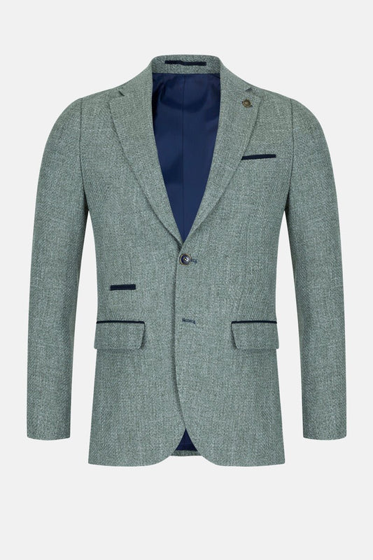 JOSE | Green Blazer | Tailored Fit Men’s Suit Jacket - Paraffin Store