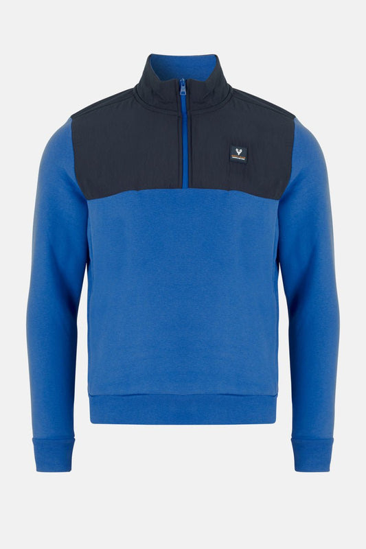 Men’s Sierra ¼ Zip Sweatshirt – Navy - Paraffin Store