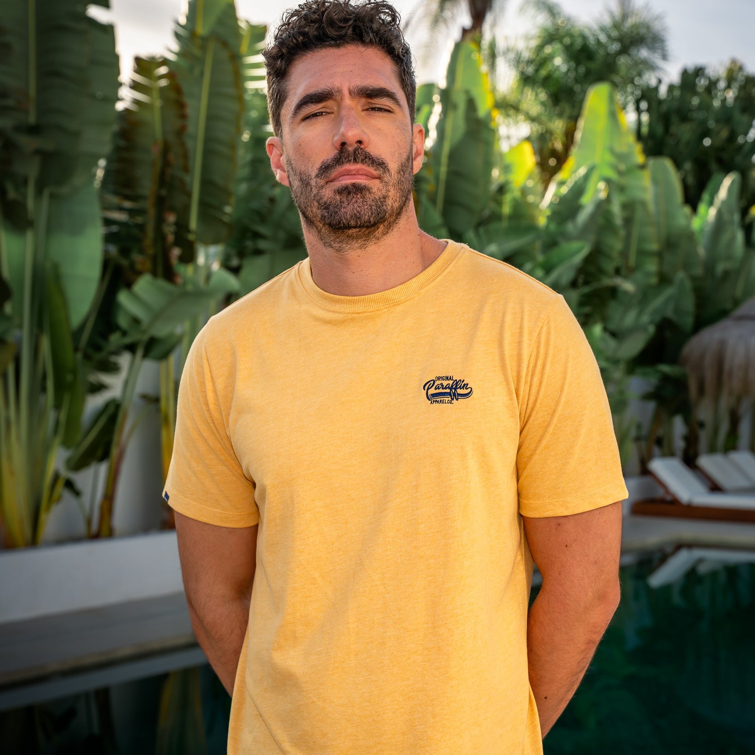 T-Shirt | Jack Tee | Yellow - Paraffin Store