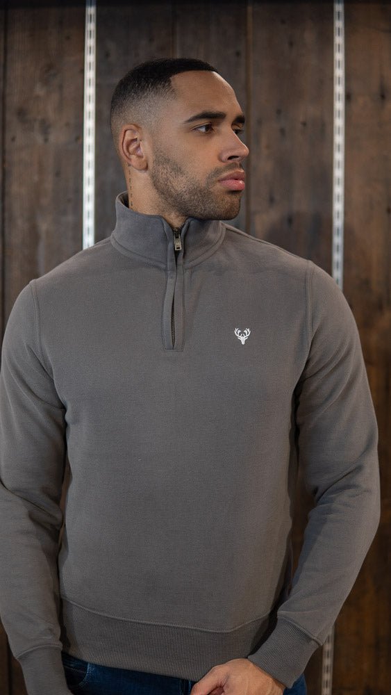 1/4 Zip | Chandler 1/4 Zip | Stone - Paraffin Store