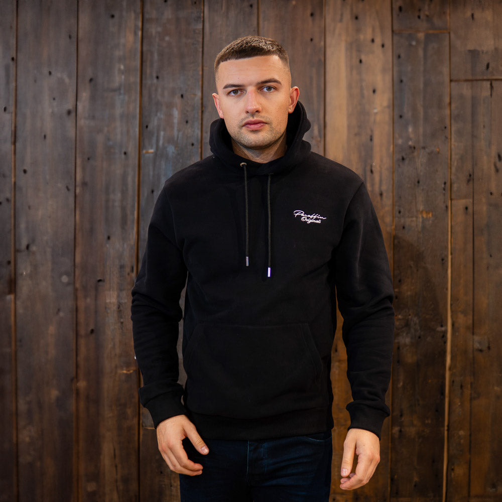 Mans Hoodie | Chappo Hoodie | Black Paraffin Store galway athlone tralee