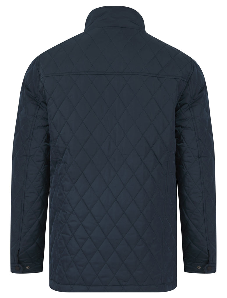 Benfield Quilted Jacket for Men – Navy - Paraffin Store