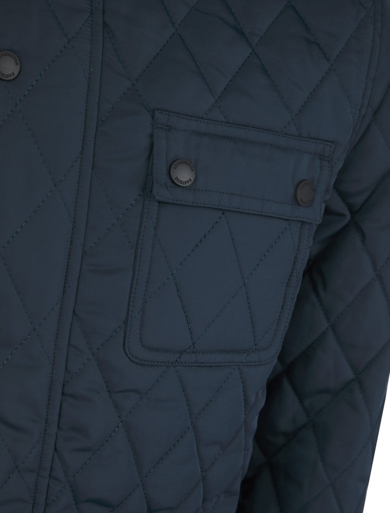 Benfield Quilted Jacket for Men – Navy - Paraffin Store