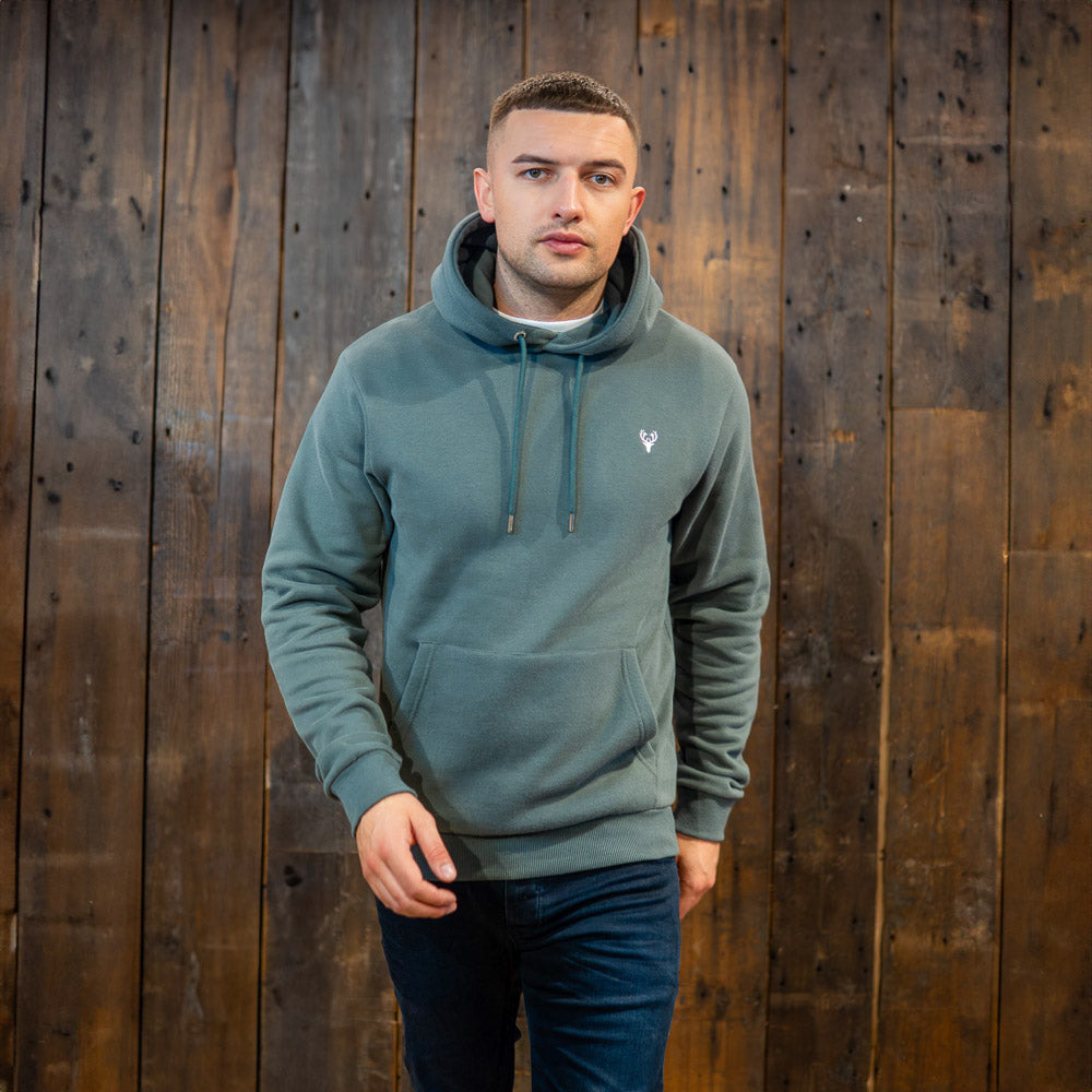 Mens Hoodie | Cope Hoodie | Green Paraffin Store Athlone Galway Tralee mens clothing