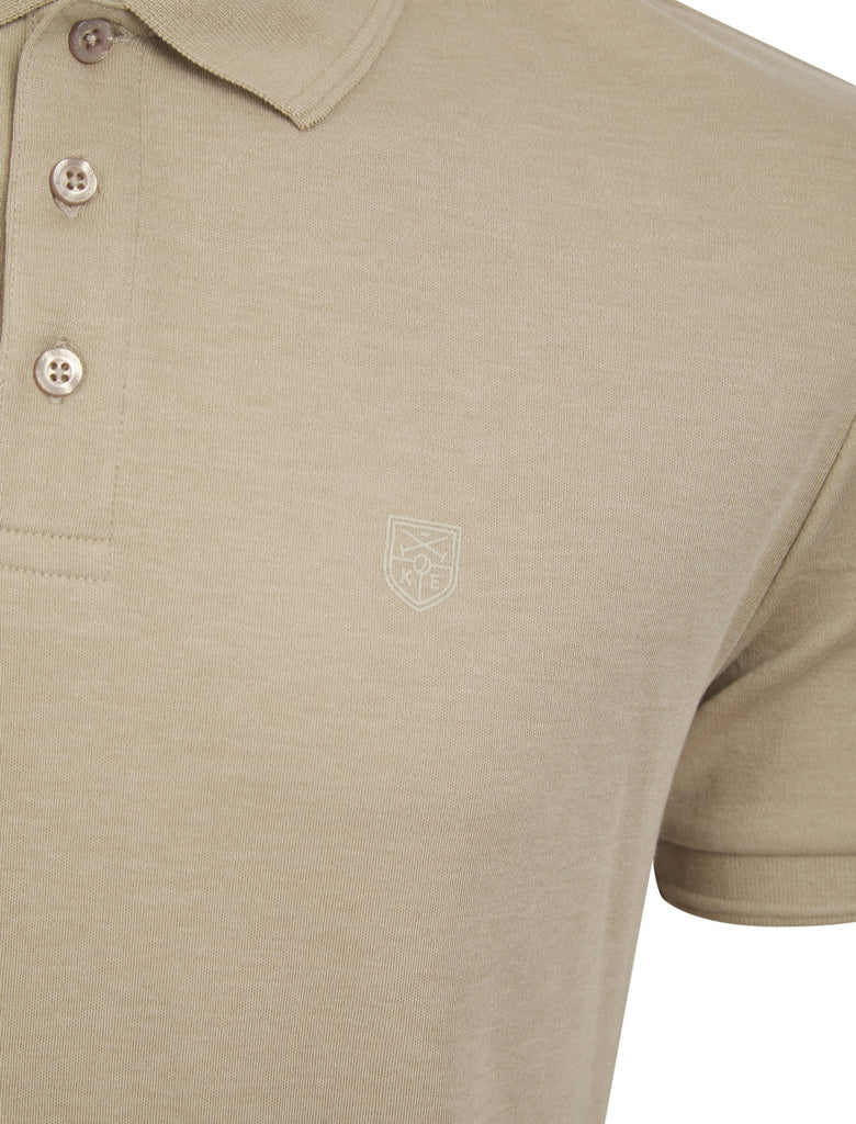 Dock Cotton Rich Men’s Polo Shirt – Beige | Kensington Eastside - Paraffin Store