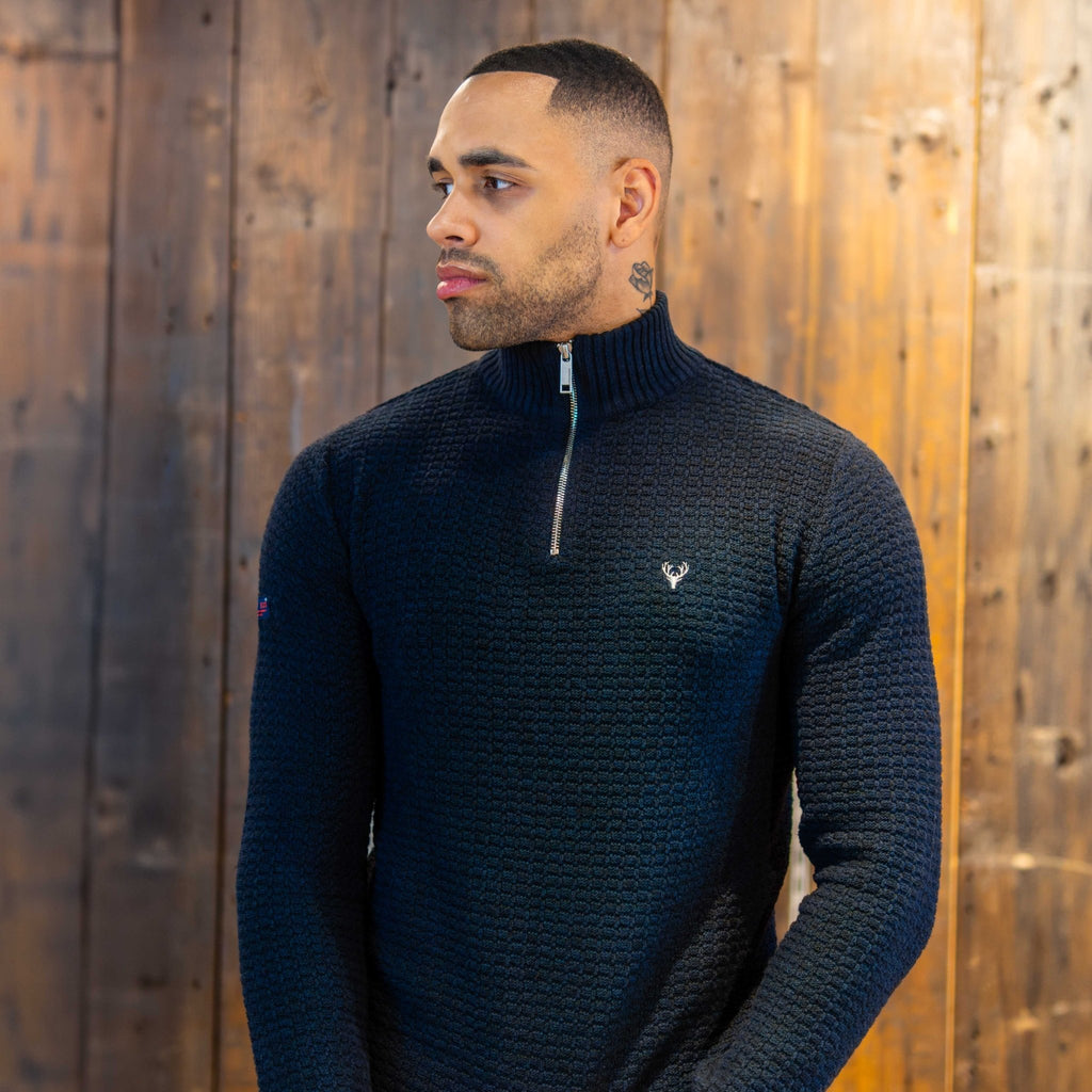 FAULKNER KNIT NAVY - Paraffin Store