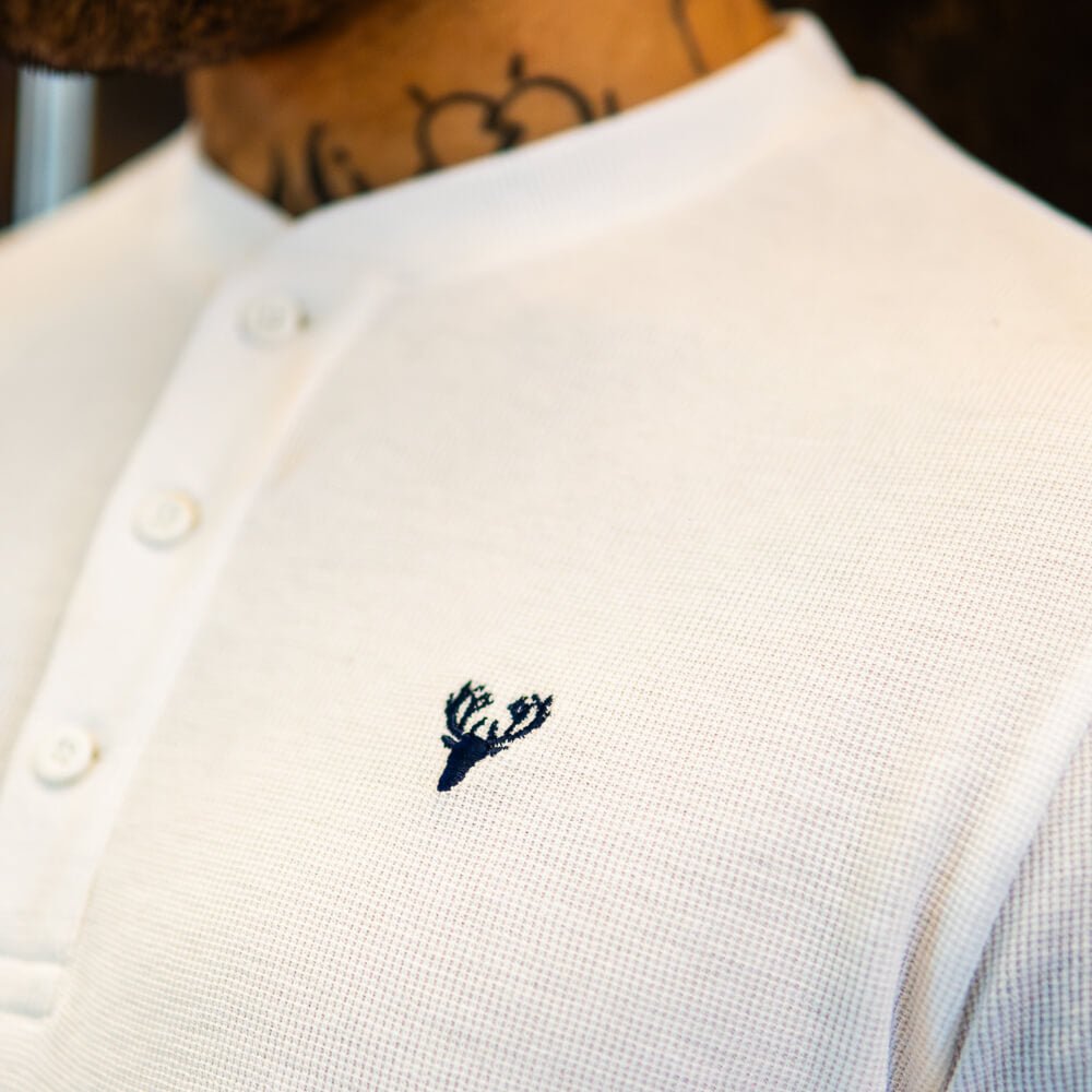 Henley | Tyler Henley | White - Paraffin Store