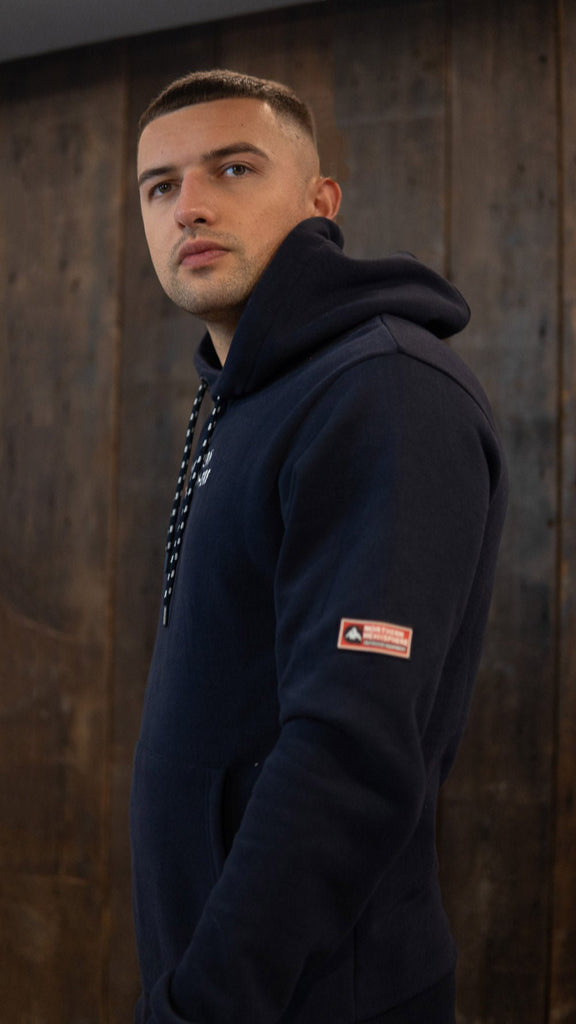 Hoodie | Artic Hoodie | Navy - Paraffin Store