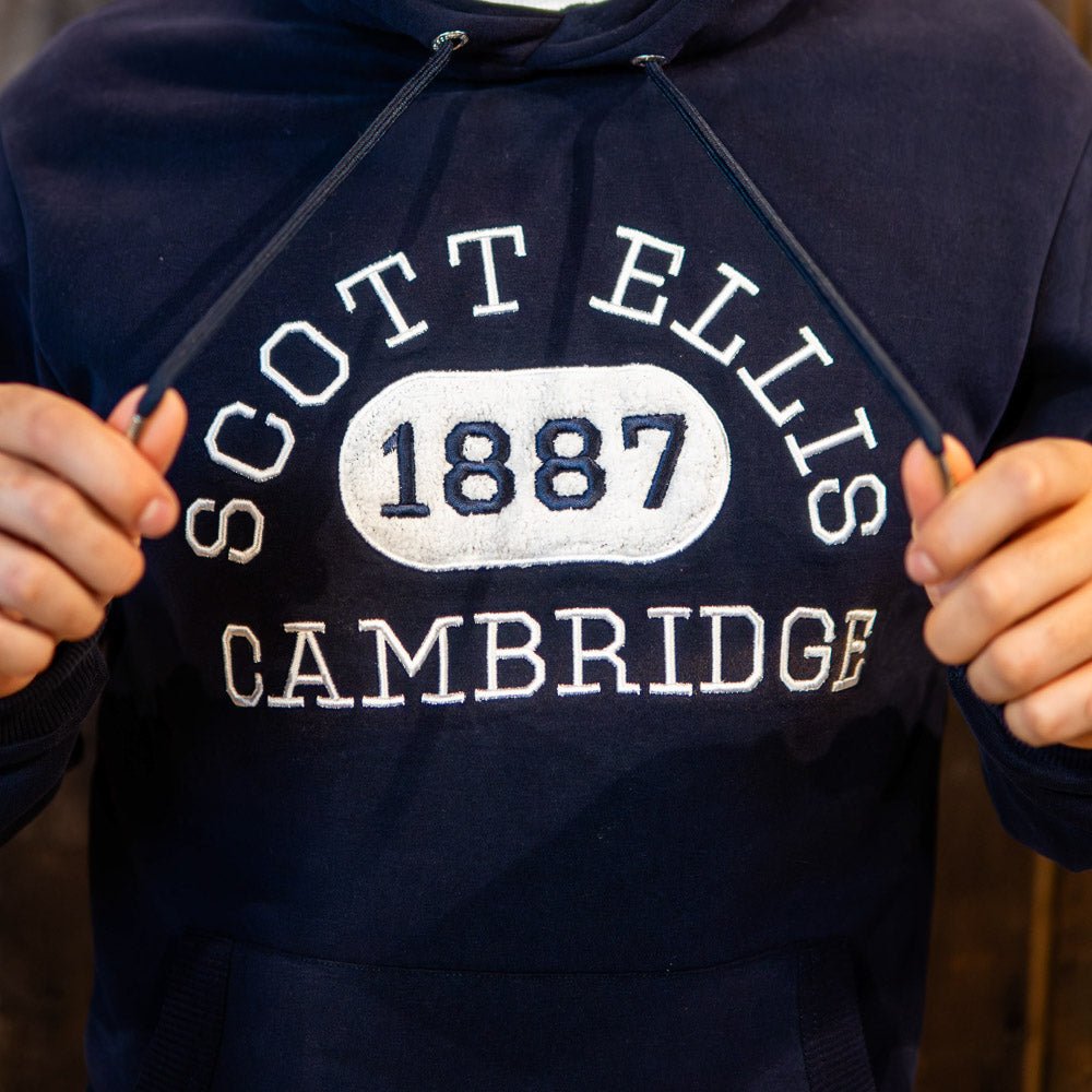 Hoodie | College Hoodie | Navy - Paraffin Store