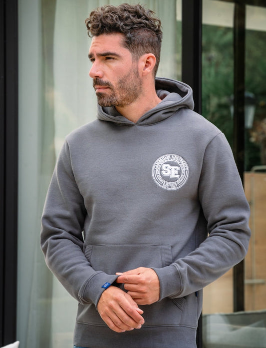 Hoodie | Harvey Hoodie | Charcoal - Paraffin Store