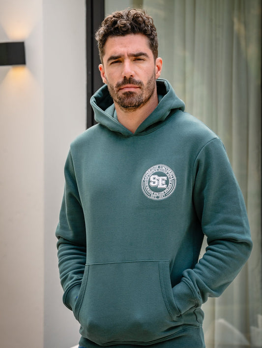 Hoodie | Harvey Hoodie | Green - Paraffin Store