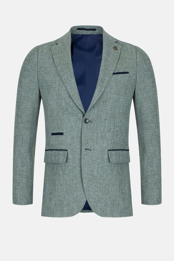 JOSE | Green Blazer | Tailored Fit Men’s Suit Jacket - Paraffin Store