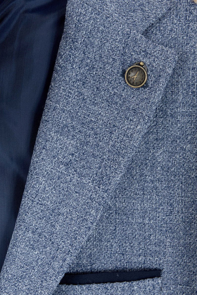 JOSE | Sky Blue Blazer | Tailored Fit Men’s Suit Jacket - Paraffin Store