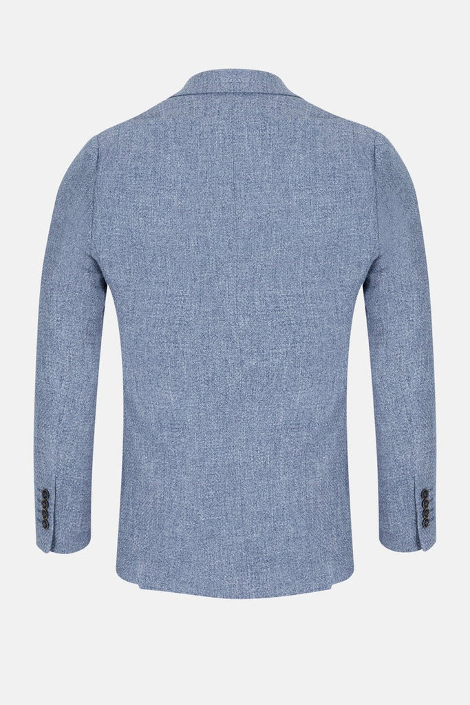 JOSE | Sky Blue Blazer | Tailored Fit Men’s Suit Jacket - Paraffin Store