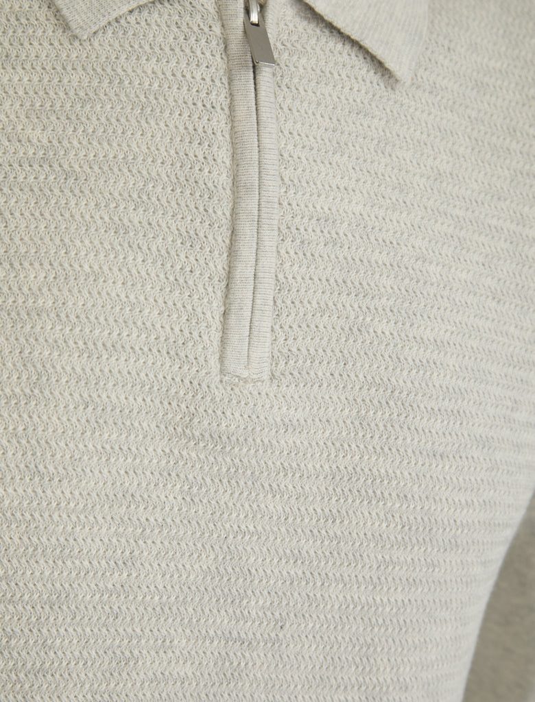 Kemper Long Sleeve Polo Shirt – Grey | Kensington Eastside - Paraffin Store