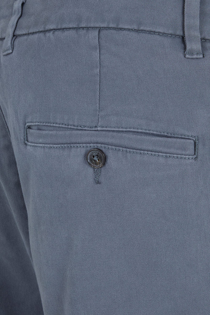 Mark Chinos Blue Grey | Slim Fit Men’s Chinos | Stretch - Paraffin Store