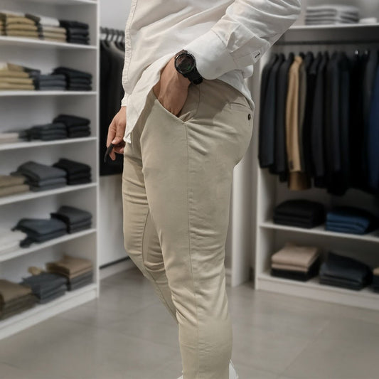 Mark Chinos – Slim Fit Men’s Chinos | Super Soft Cotton - Paraffin Store
