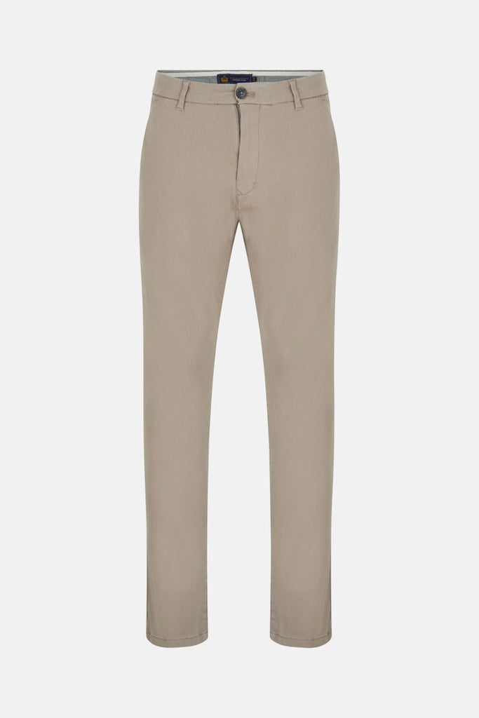 Mark Chinos Stone | Slim Fit Men’s Chinos | Stretch - Paraffin Store