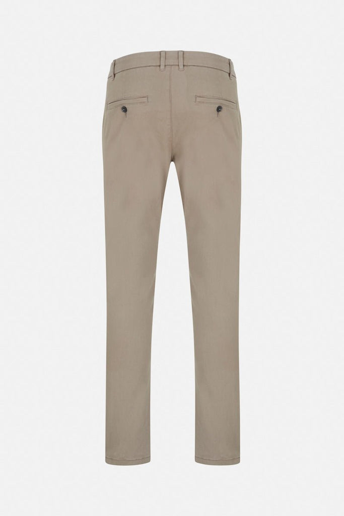 Mark Chinos Stone | Slim Fit Men’s Chinos | Stretch - Paraffin Store
