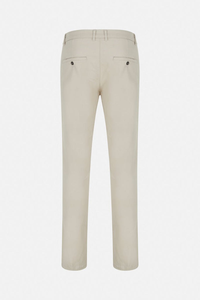 Mark ChinosLight Stone | Slim Fit Men’s Chinos | Stretch - Paraffin Store