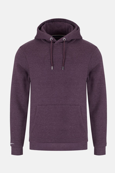 Men’s Core Signature Hoodie - Burgundy Marl - Paraffin Store