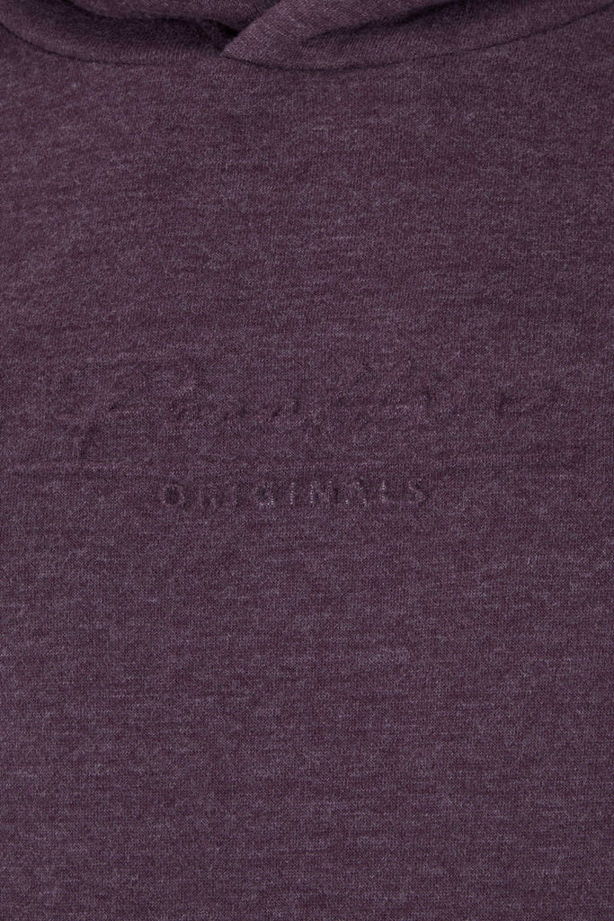 Men’s Core Signature Hoodie - Burgundy Marl - Paraffin Store