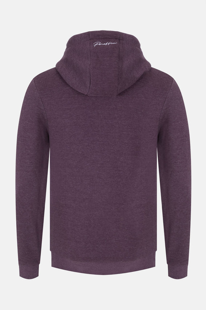 Men’s Core Signature Hoodie - Burgundy Marl - Paraffin Store