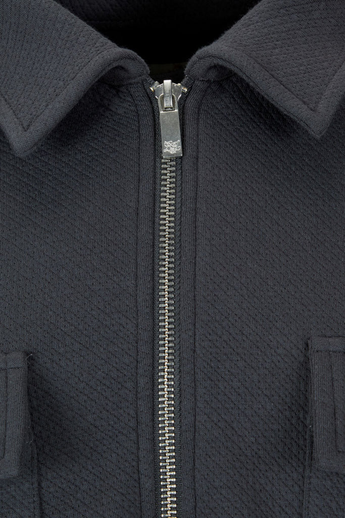 Men’s Furka Zip - Through Overshirt – Charcoal - Paraffin Store