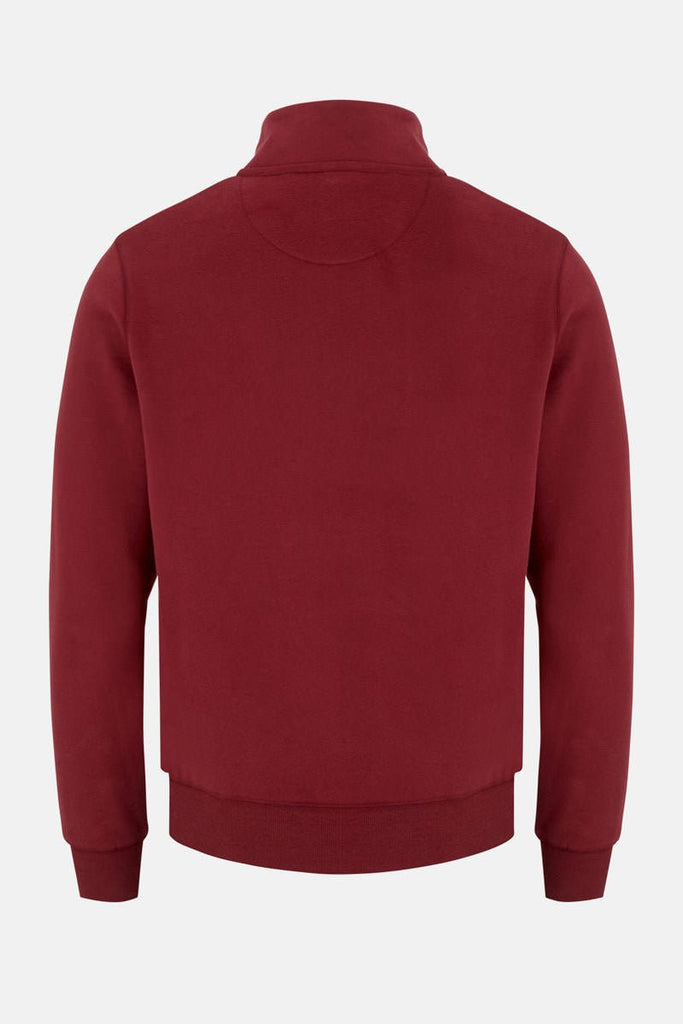 Men’s Nevada ¼ Zip Sweatshirt – Cabernet - Paraffin Store