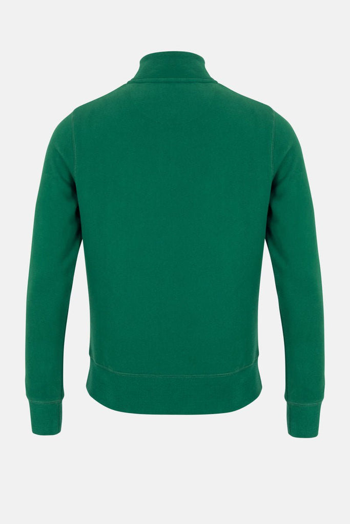 Men’s Nevada ¼ Zip Sweatshirt – Green - Paraffin Store