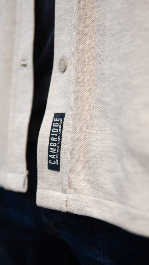 Mens OVERSHIRT | LUKE | Oatmeal - Paraffin Store