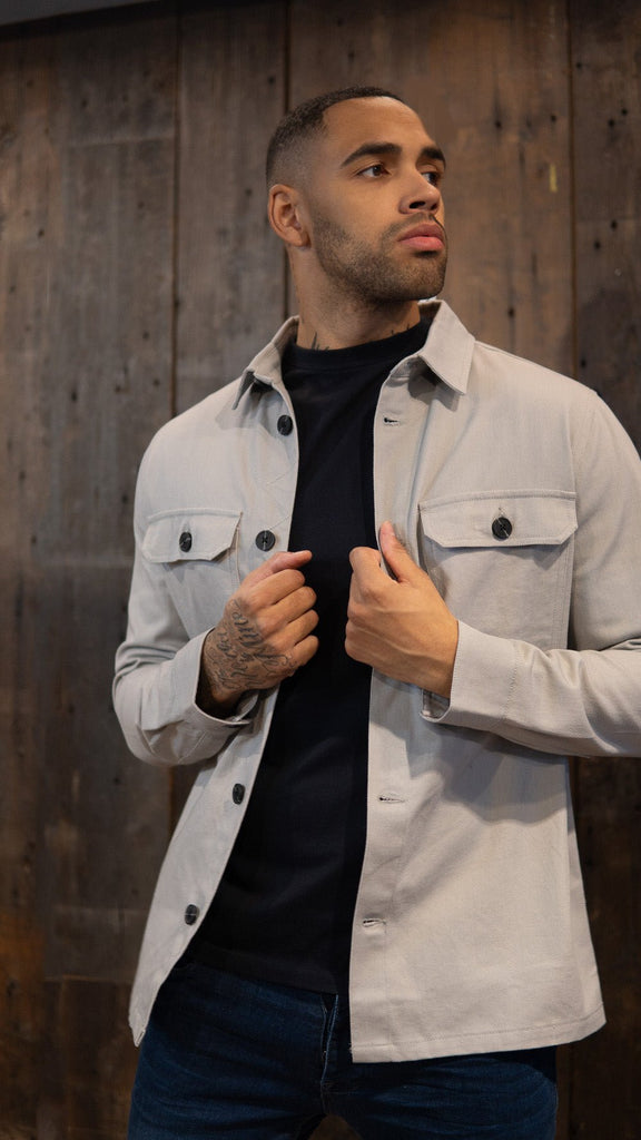 Mens OVERSHIRT | PENNY | CONRETE - Paraffin Store