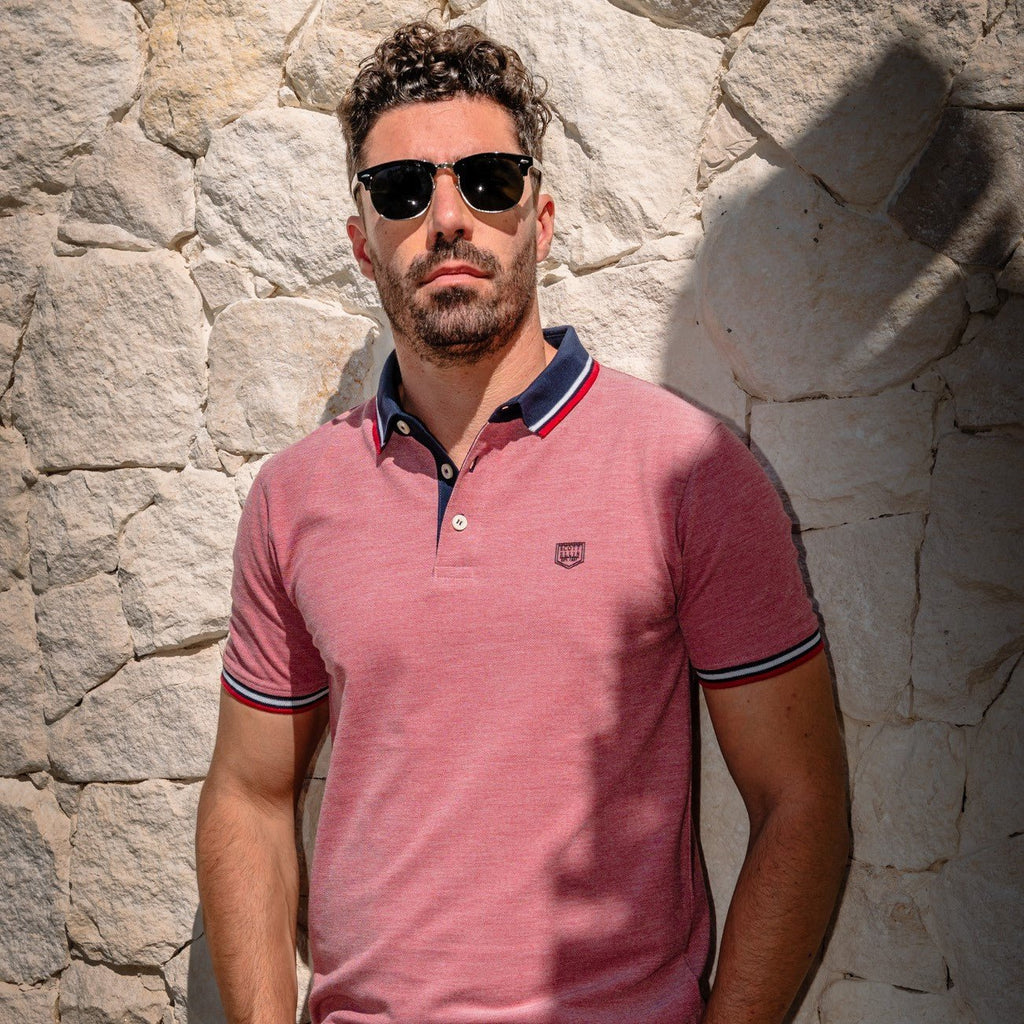MEN'S POLO | GINO POLO | RED - Paraffin Store