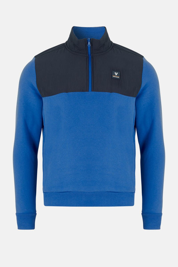 Men’s Sierra ¼ Zip Sweatshirt – Navy - Paraffin Store