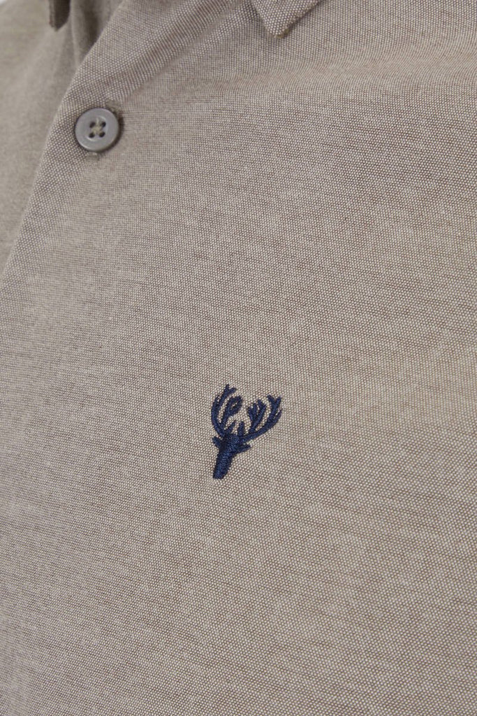 Men’s Vespa Oxford Shirt – Biscuit - Paraffin Store