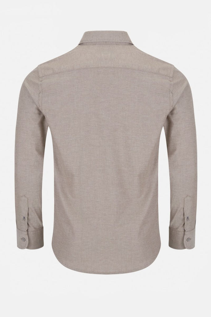 Men’s Vespa Oxford Shirt – Biscuit - Paraffin Store