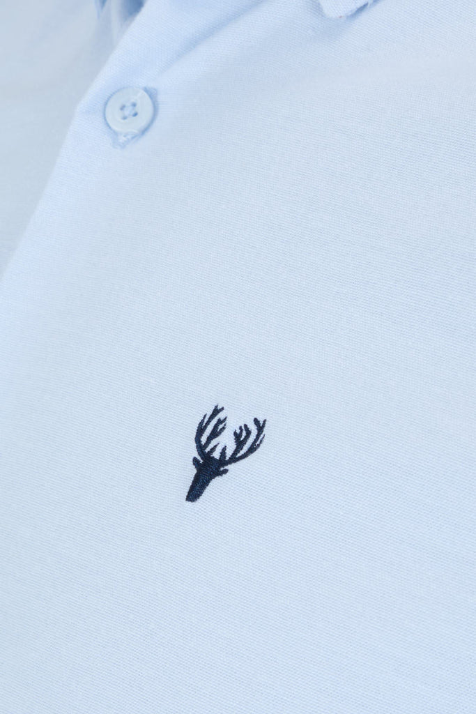 Men’s Vespa Oxford Shirt – Blue - Paraffin Store