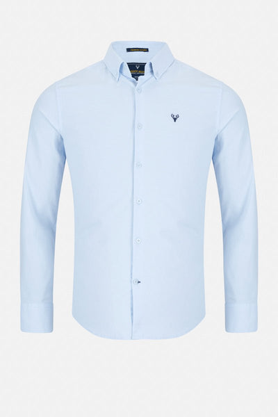 Men’s Vespa Oxford Shirt – Blue - Paraffin Store
