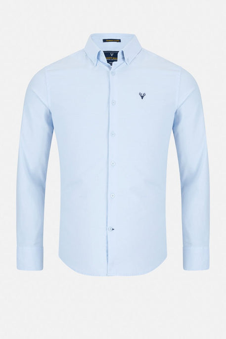 Men’s Vespa Oxford Shirt – Blue - Paraffin Store