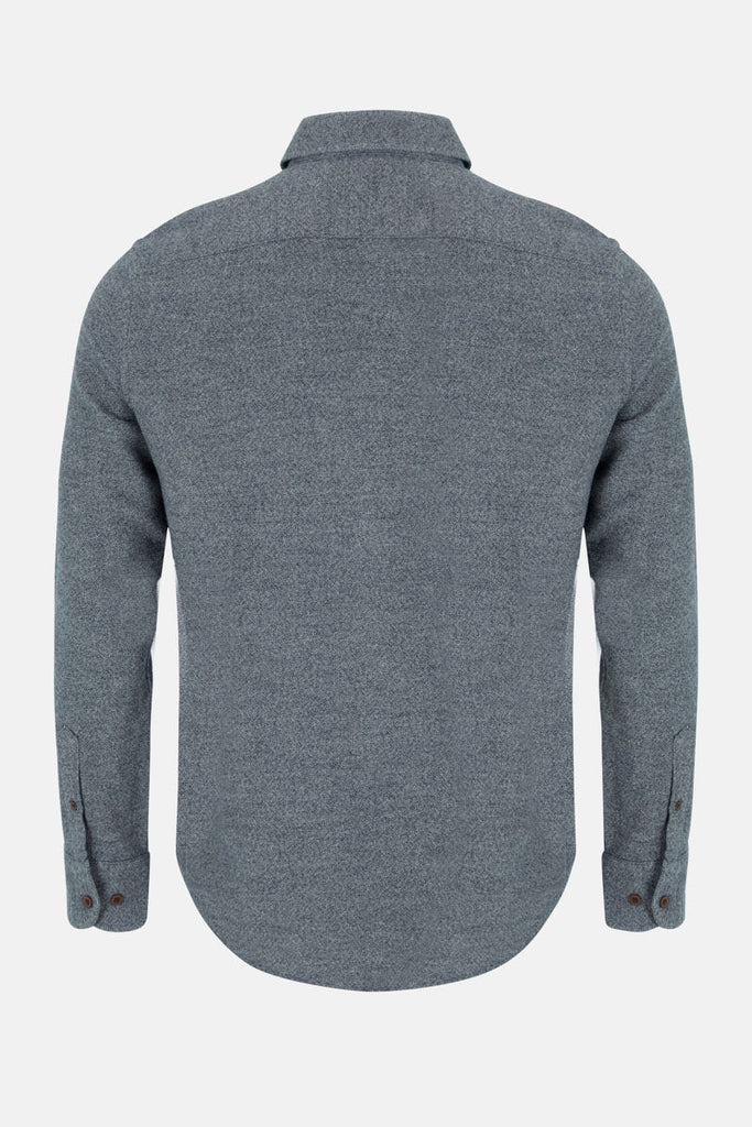 Men’s Zeki Brushed Shirt - Charcoal - Paraffin Store