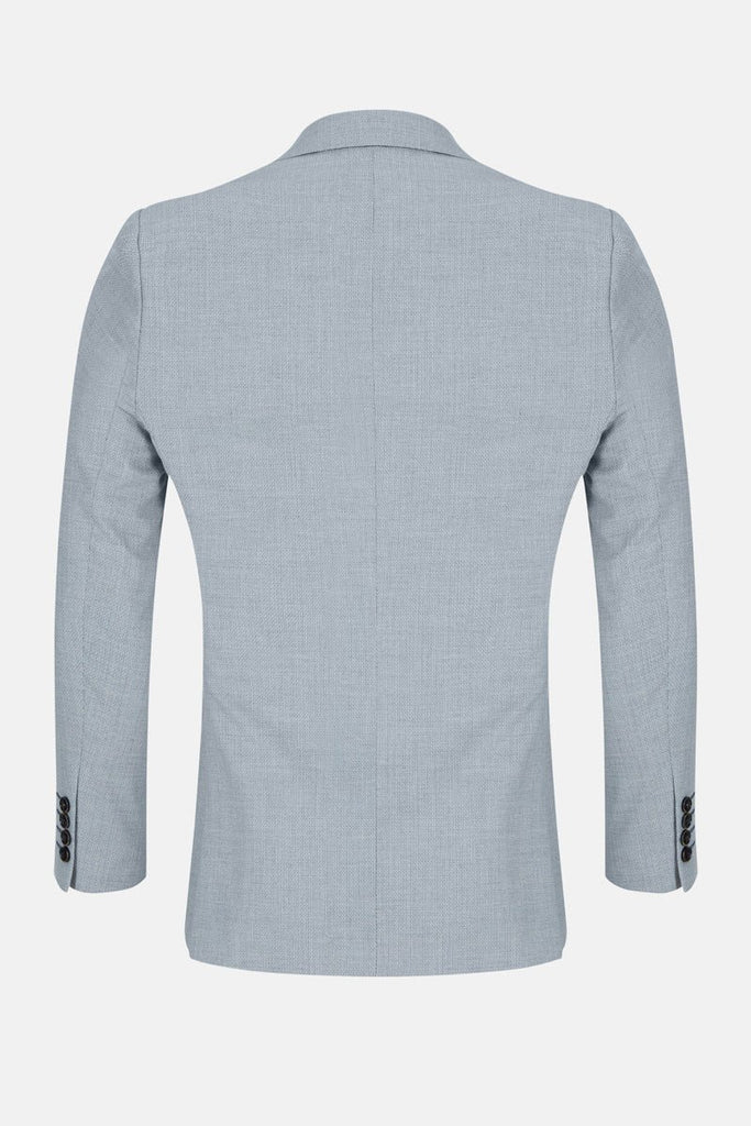 SAM | Grey Blazer | Tailored Fit Men’s Suit Jacket - Paraffin Store