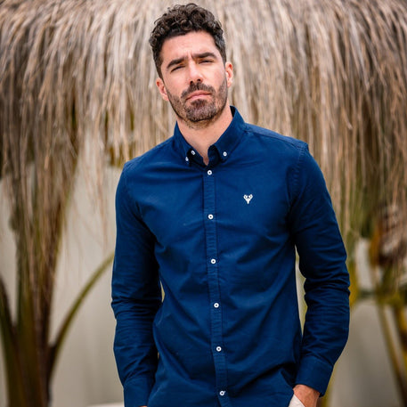 Shirt | Carter Shirt | Deep Blue - Paraffin Store