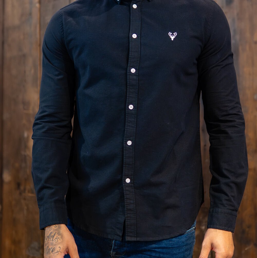 Shirt | Carter Shirt | Navy - Paraffin Store