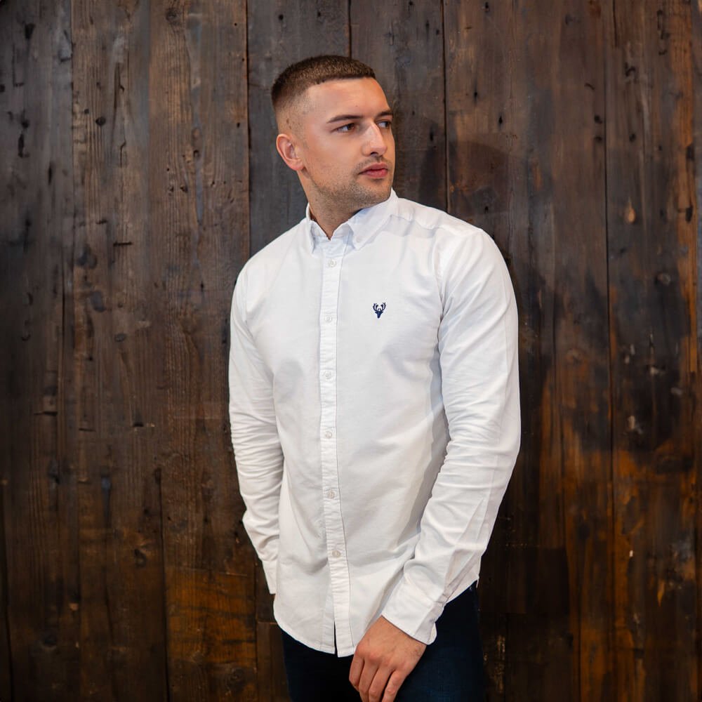 Shirt | Carter Shirt | White - Paraffin Store