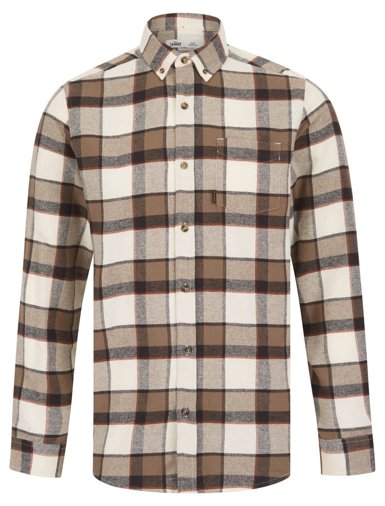 Shirt | Skilak | Brown - Paraffin Store