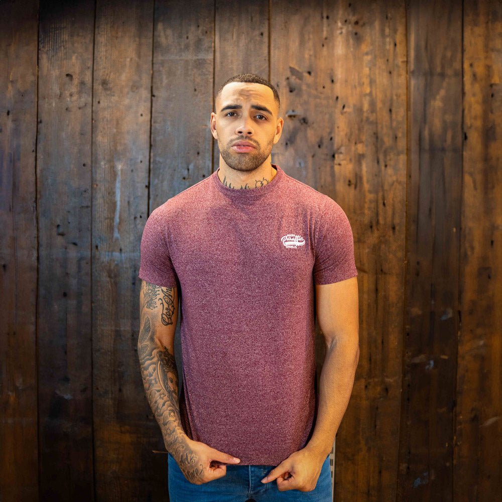 T-Shirt | Jack | Burgundy - Paraffin Store