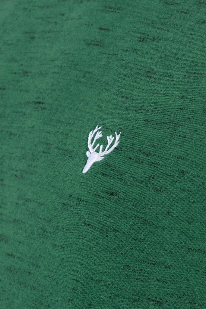 T-Shirt | Romeo Tee | Green Marl - Paraffin Store