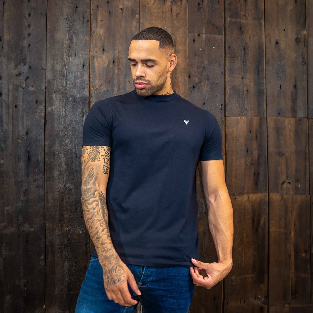 T-Shirt | Romeo Tee | Navy - Paraffin Store