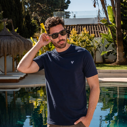 T-Shirt | Romeo Tee | Navy - Paraffin Store