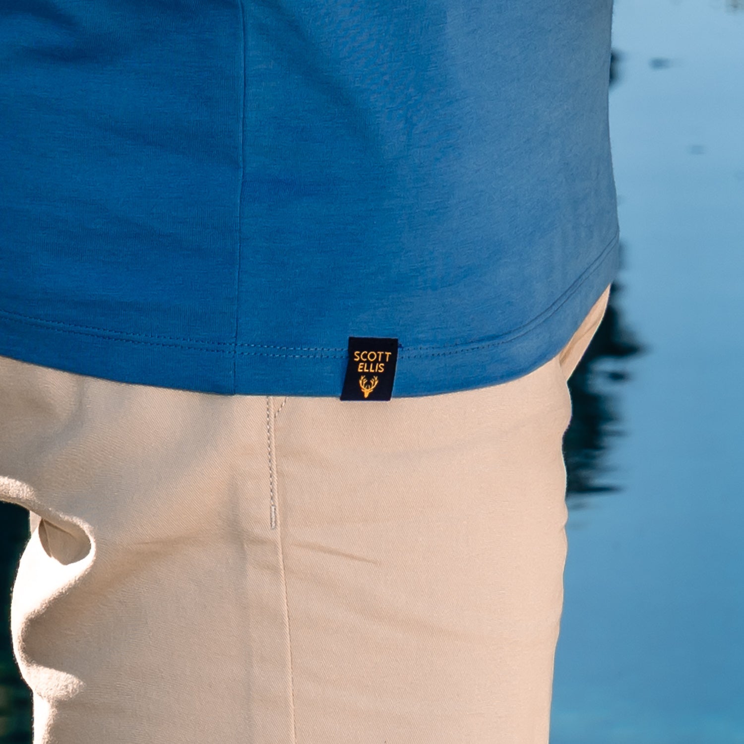 T-Shirt Romeo Tee Sky Blue – Paraffin Store - Main Image